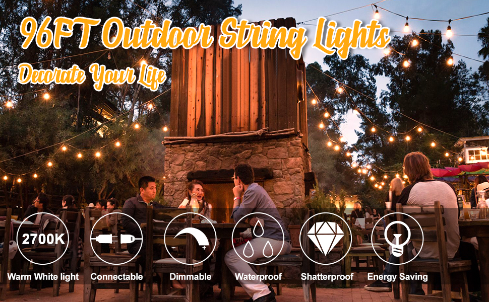 outdoor stirng lights