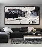 Black And White Abstract Wall Art