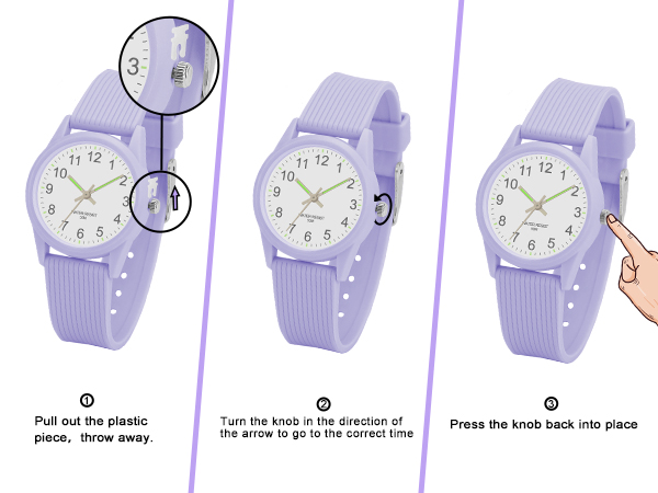 kids analog watch