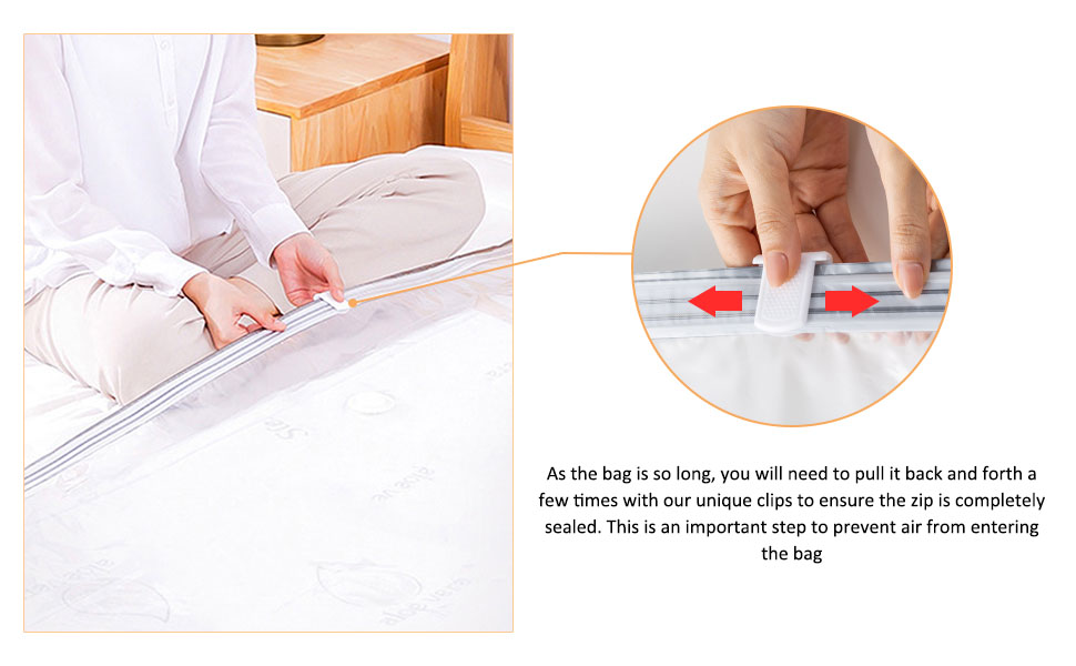 Large Vacuum Storage Bags for Mattress, Duvet Vacuum Storage Bags King