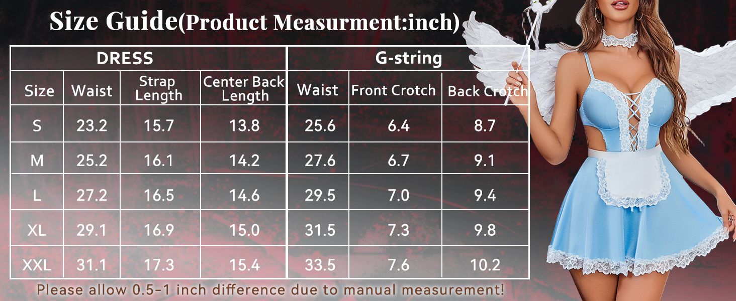 Seuke Sexy Roleplay Lingerie Sleepwear Dress