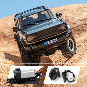 Amazon.com: EAZYRC RC Crwaler 1/18 Scale Bronx RTR 4WD 2.4