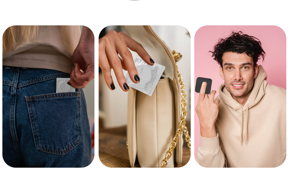 Amazon.co.jp: コンドームケース シンプル ブリキ缶 薬ケース