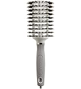 Olivia Garden Ceramic + Ion Turbo Vent Combo Hair Brush (ionic & 100% boar bristles)