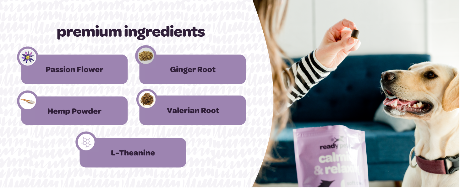 premium calming ingredients