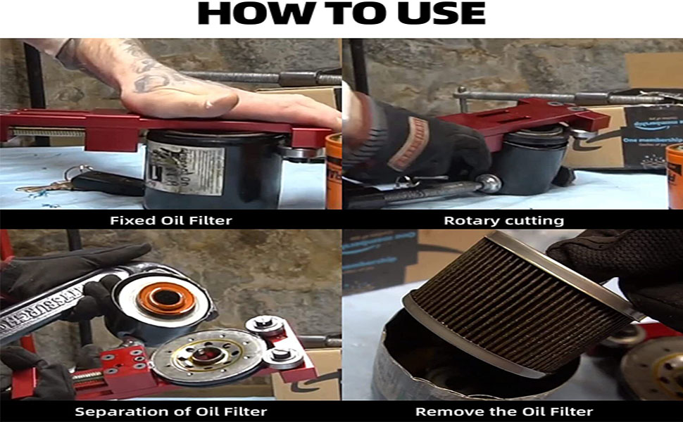 MOCW 66490 Oil Filter Cutter for Filter Cutting Range 13/4