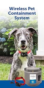 wireless, no dig, fencing, dog, pet, cat, travel, portable, petsafe, diy