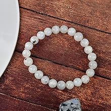 rainbow moonstone bracelet