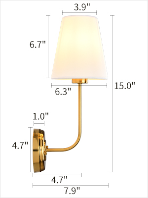 Gold Sconces Wall Lighting