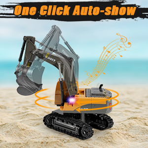 the new model of the excavator car remote control vehicle model building blocks bricks toys for children