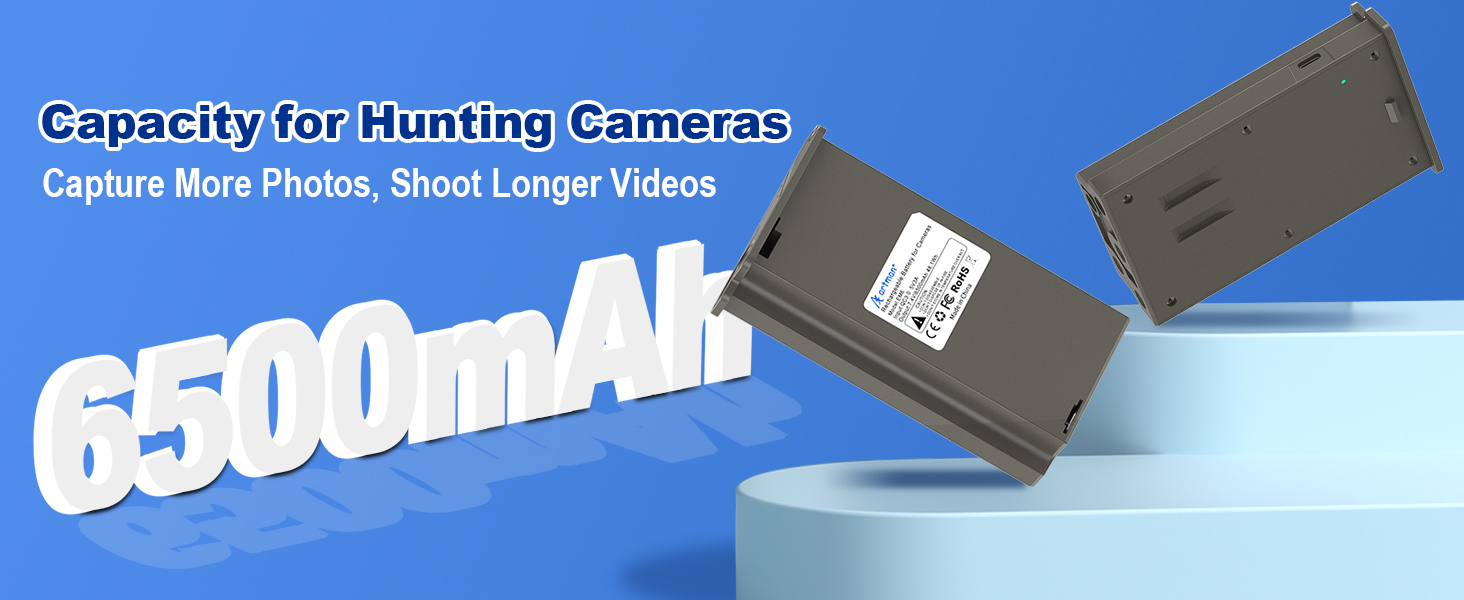 Artman Hunting Camera Rechargeable Lipo Lithium Battery