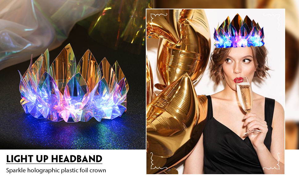 light up crown