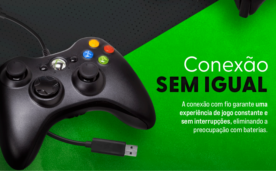 controle com cabo xbox 360, controle xbox windows, controle xbox 360 pc usb, controle joystick xbox