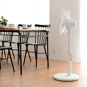 山善 - 未使用　山善 YHR-CKD353(W) DCハイリビング扇風機 ホワイト Amazon | [山善] 扇風機 DCモーター 左右首振り ハイリビング
