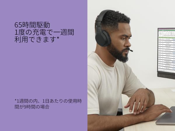 Belkin ワイヤレスヘッドセット Bluetooth 5.2 マルチポイント対応 65時間連続再生 40mmドライバー タッチ操作対応 折り畳みコンパクト 3.5mm有線も対応 充電用USB-Cケ Amazon.co.jp: Belkin ワイヤレスヘッドセット Bluetooth 5.2