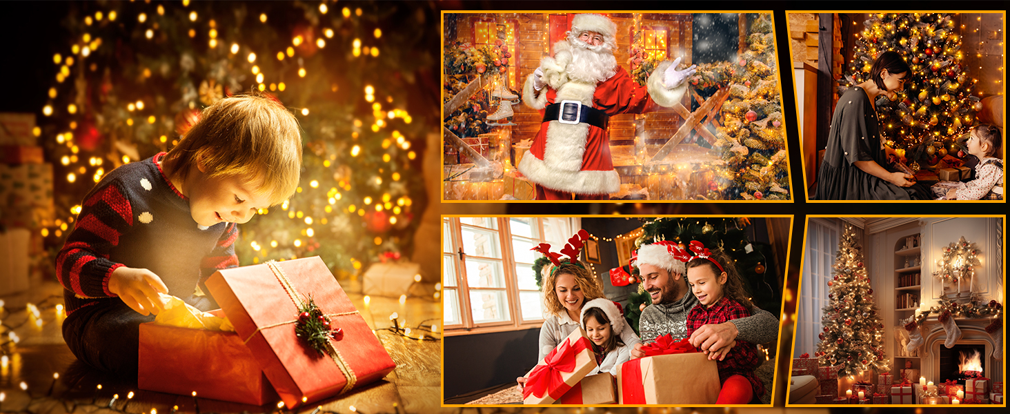 Decor Your Beautiful Holidays-Wish You A Merry Christmas