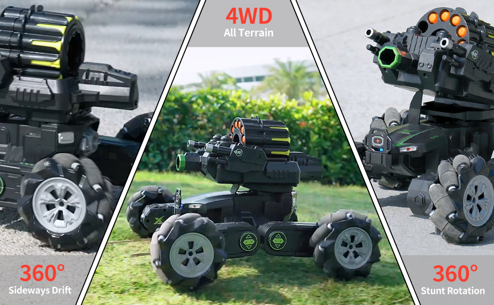 Giociiol RC Cars, Remote Control Monster Truck for Kids