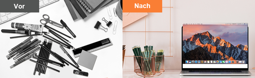 Pen holder desk children organiser office items pen holder Christmas gift