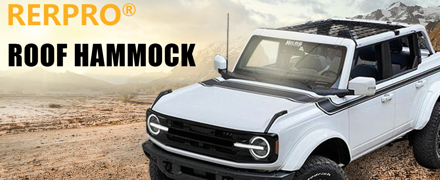 BR 4 Roof Hammock Black