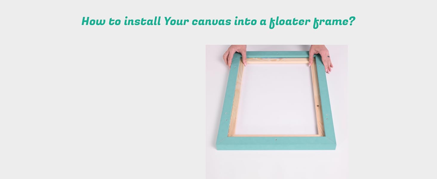 PIXY CANVAS Value pack of 32x32 Stretched Canvas 3/4 (0.75