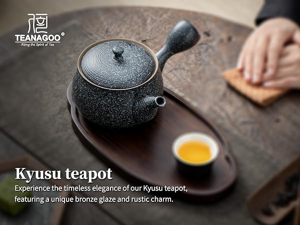 Amazon.com | TEANAGOO Ceramic Tea Pot with Infusers For