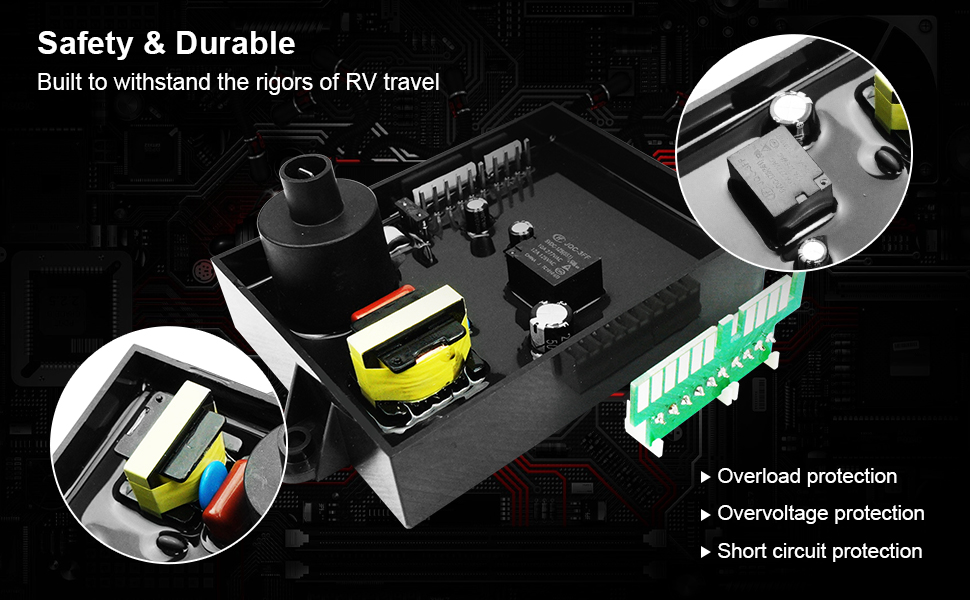 91365 Water Heater Circuit Board, RV Control Board Fuse Combo Kit Compatible with