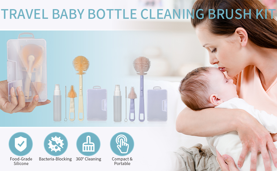 travel baby bottle brush