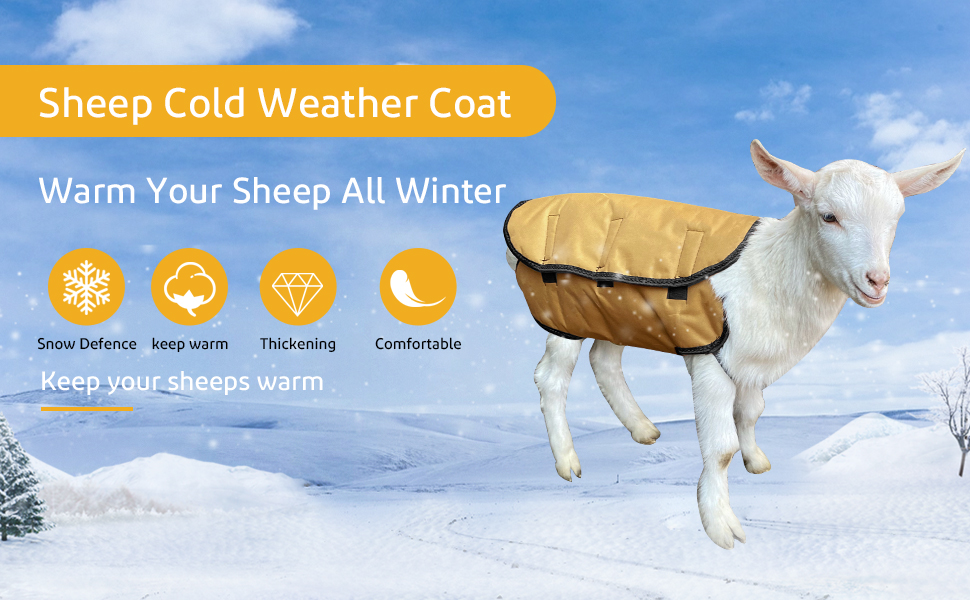 2 Pcs Goat Blanket Goat Blankets for Cold Weather Mini