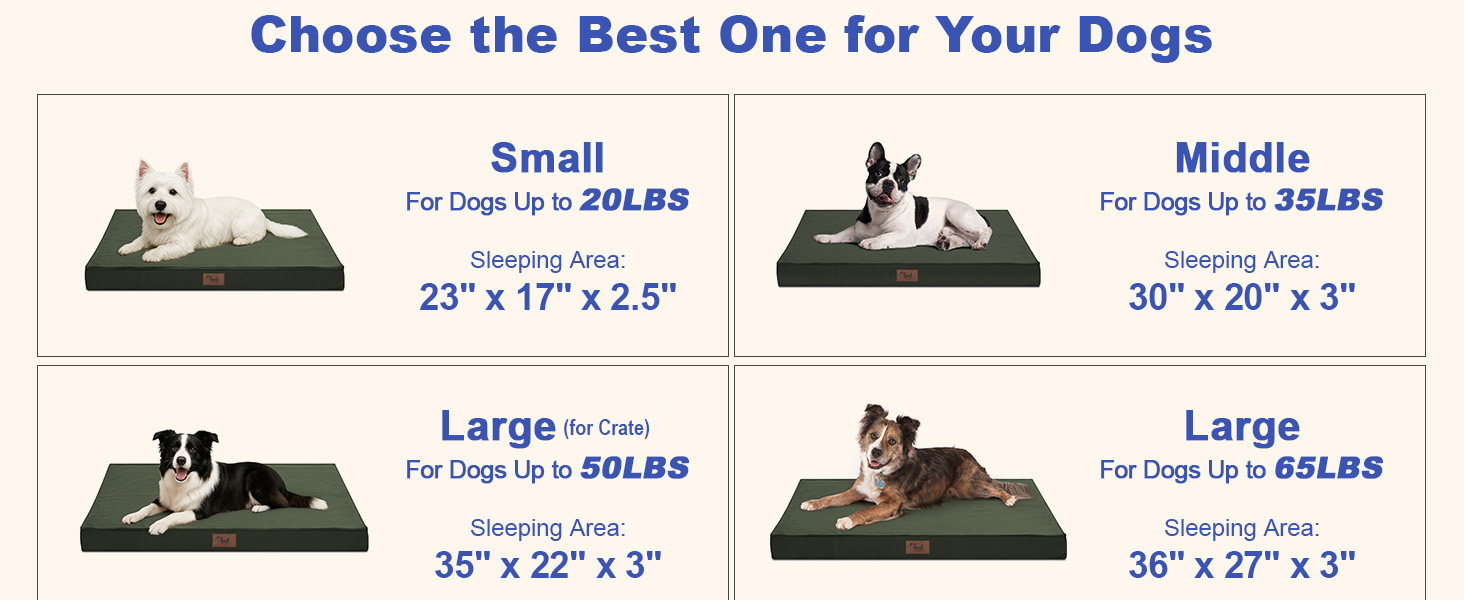 Dog Bed for Medium Dogs