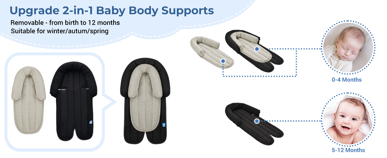 Car Seat Insert Cushion Pad