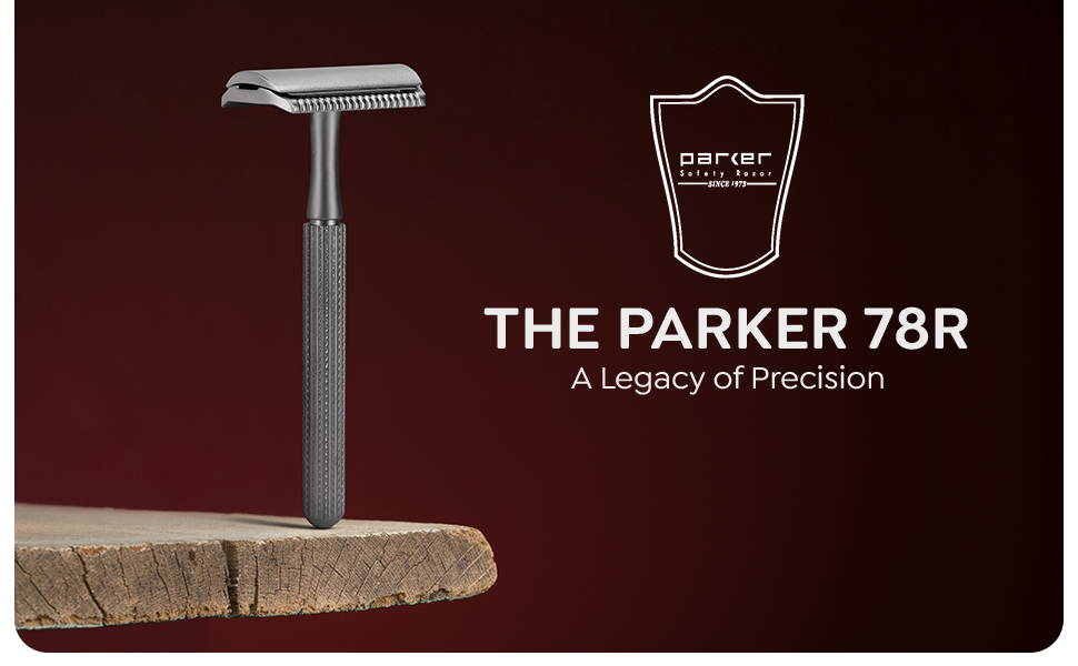 Amazon.com: Parker 78R Double Edge Safety Razor with 5