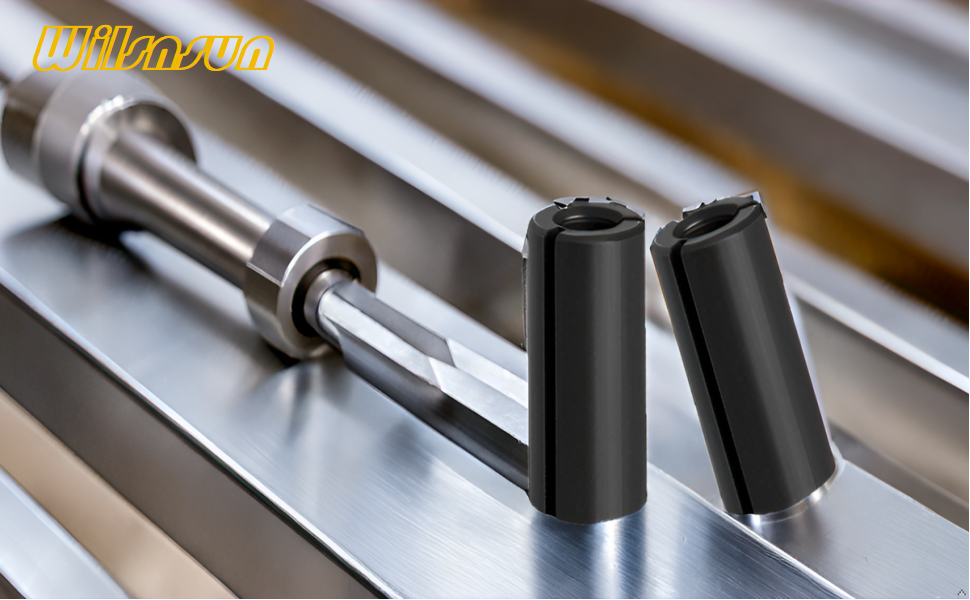 2Pack 1/2" to 1/4" Router Collet Reduction Sleeve Tool Bit 12.76.35mm