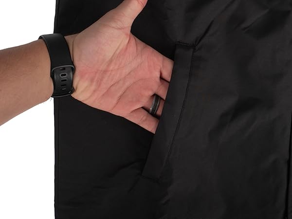 WINDBREAKER 1〜17 Men's Half Zip Water Resistant Windbreaker Rain Jacket