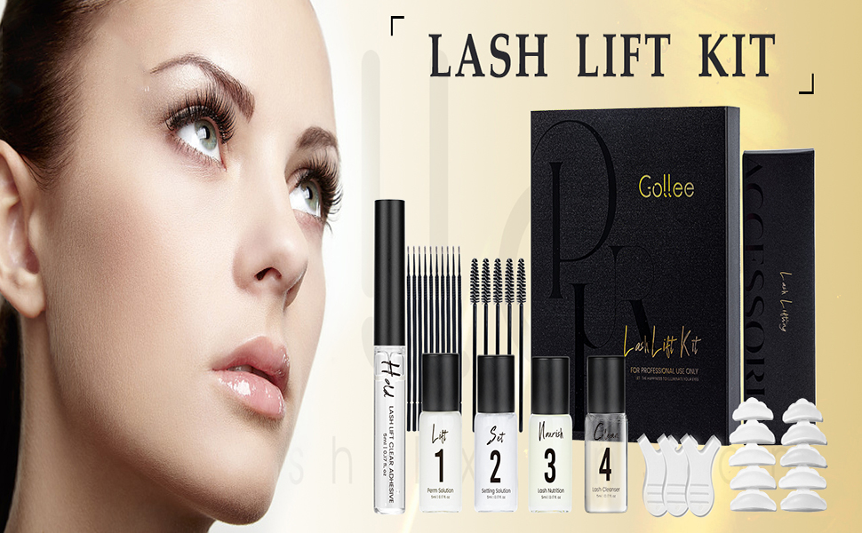 مجموعة رفع الرموش، مجموعة رفع الرموش وتجعيدها، مجموعة رفع الرموش شبه الدائمة