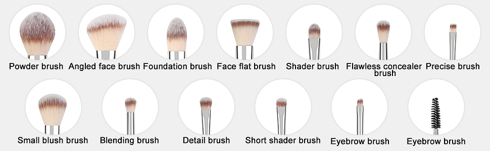 make up brushes