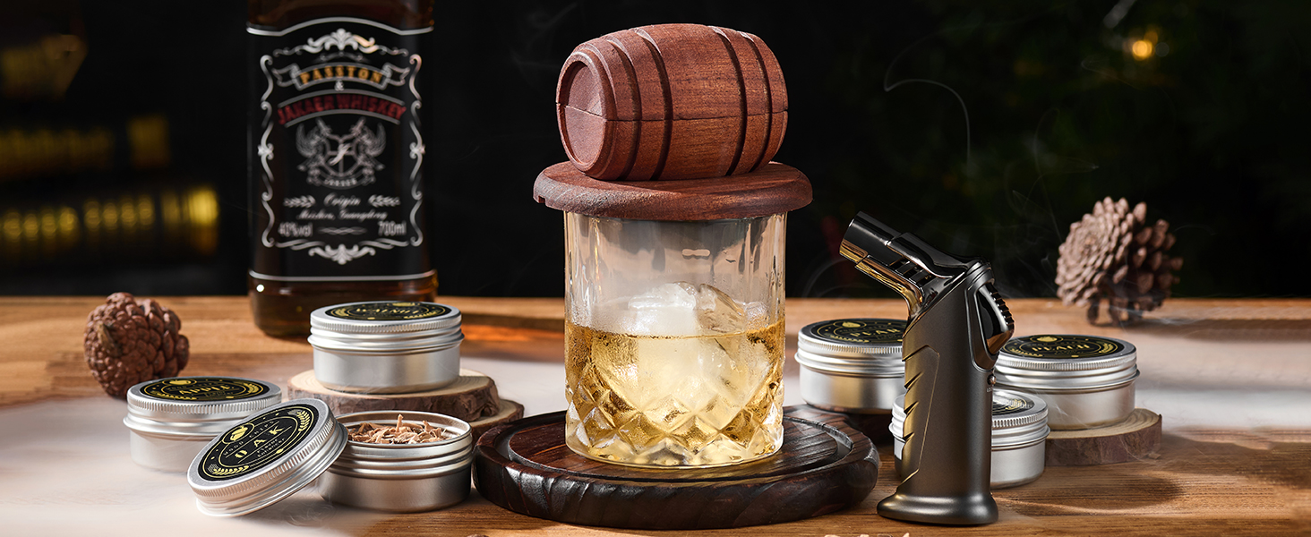 anniversary gifts for men bourbon smoker kit