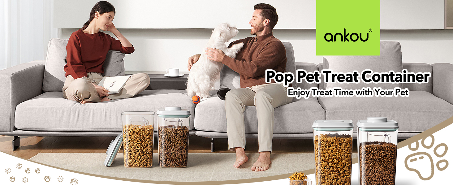 Pop Pet Treat Container
