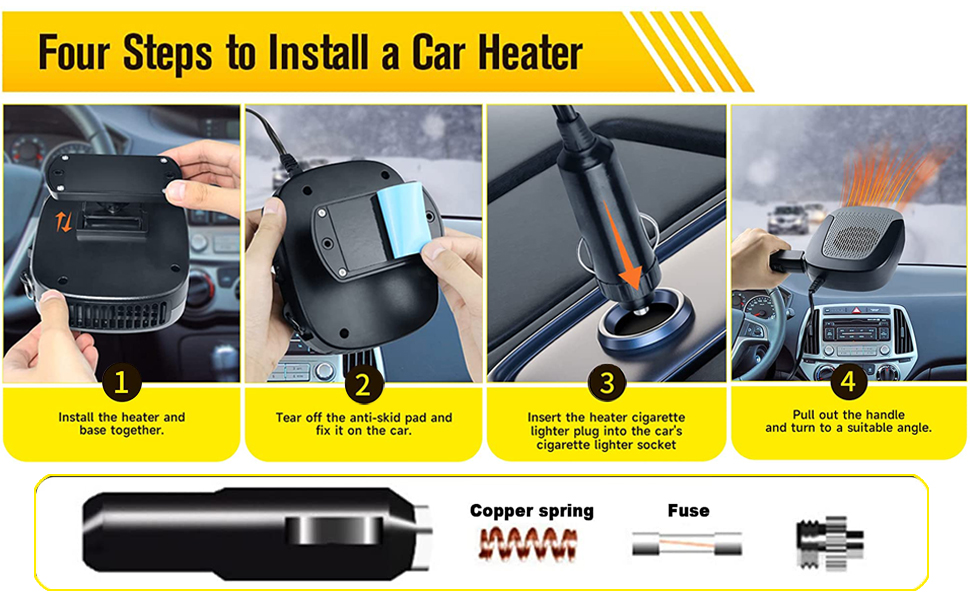 12v Car Heater That Plugs Into Cigarette Lighter,Heater for Car