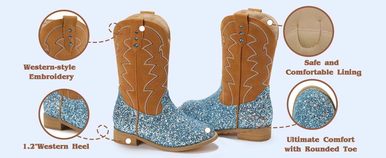 Kids Cowgirl Boots