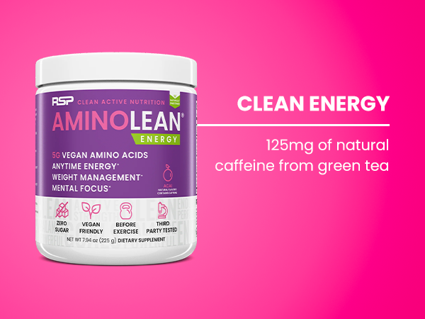 125mg of natural caffeine from green tea