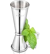 Etens Professional Japanese Jigger w/Measurements Inside – 1 oz 2 oz Cocktail Shot Measure Jigger...