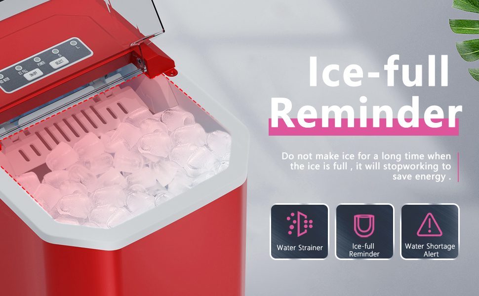 Antarctic Star Countertop Ice Maker Portable Ice Machine