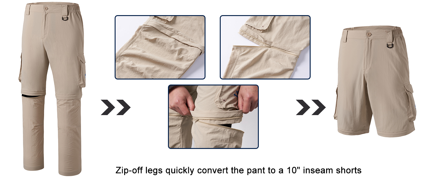 Lightweight fishing pants mens breathable