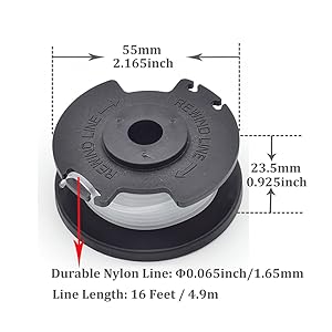 新品未使用 ELDORESO weezer Long T Mサイズ BLACK Amazon.com : QUASION Weed Eater String for Hyper Tough HT-19