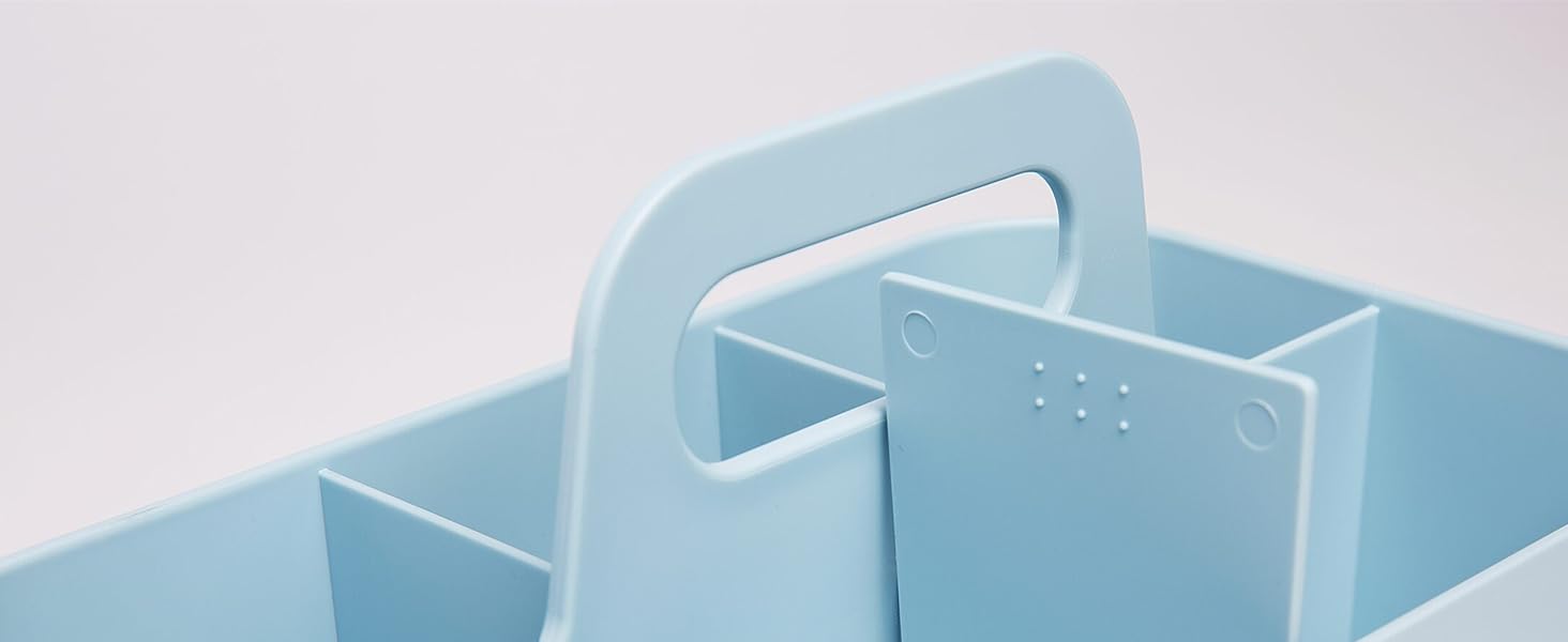 BLUE GINKGO Multipurpose Caddy Organizer Stackable