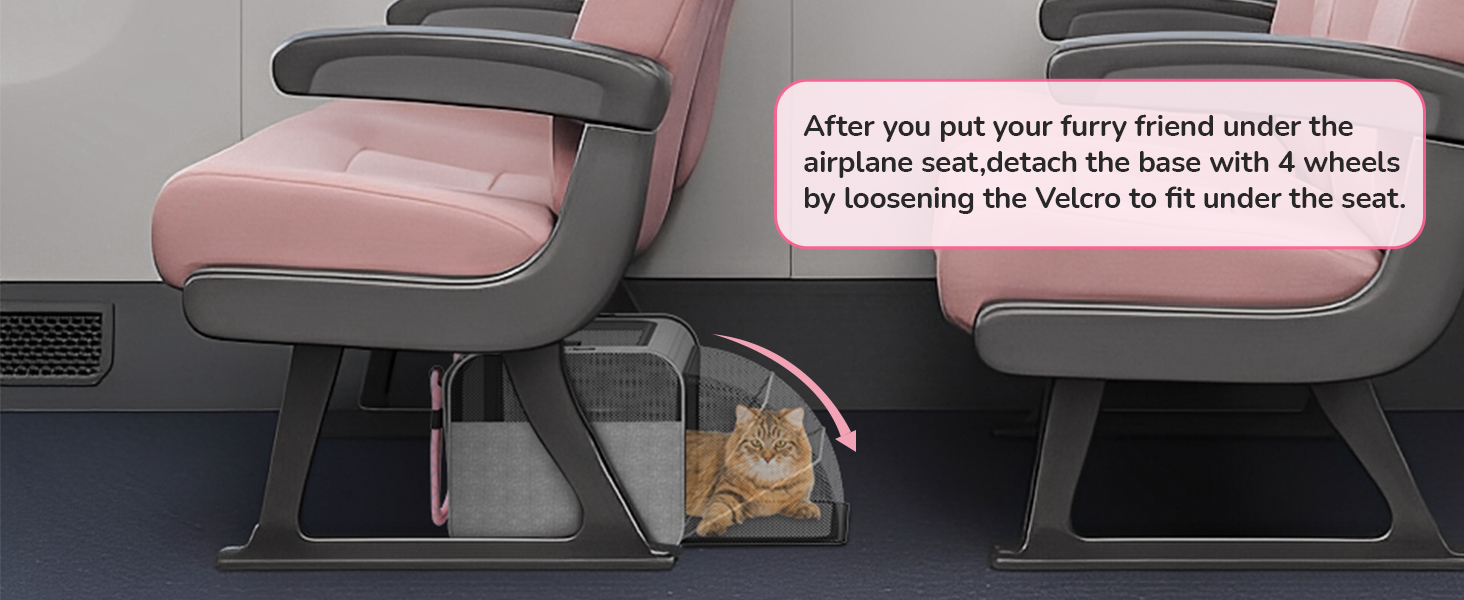 tsa approved dog carrier under seat