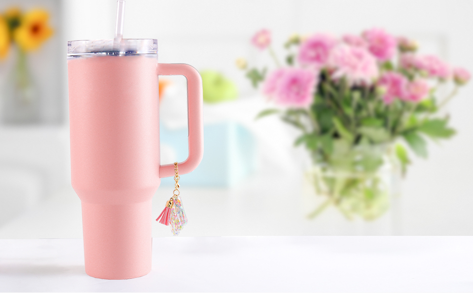 letter charm for stanley cup