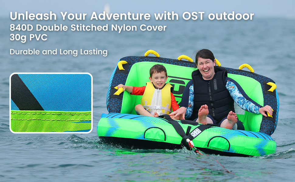 Towable tube for boating