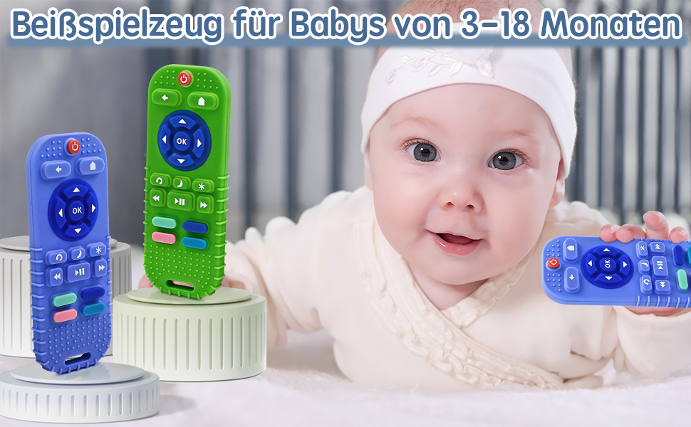 Beißendes sensorisches Spielzeug für Baby 0 6 Monate