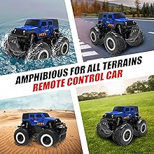AMPHIBIOUS FOR ALL TERRAINS REMOTE CONTROL TRUCK rc truck 4x4